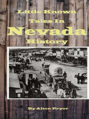 cover image of Little Known Tales in Nevada History